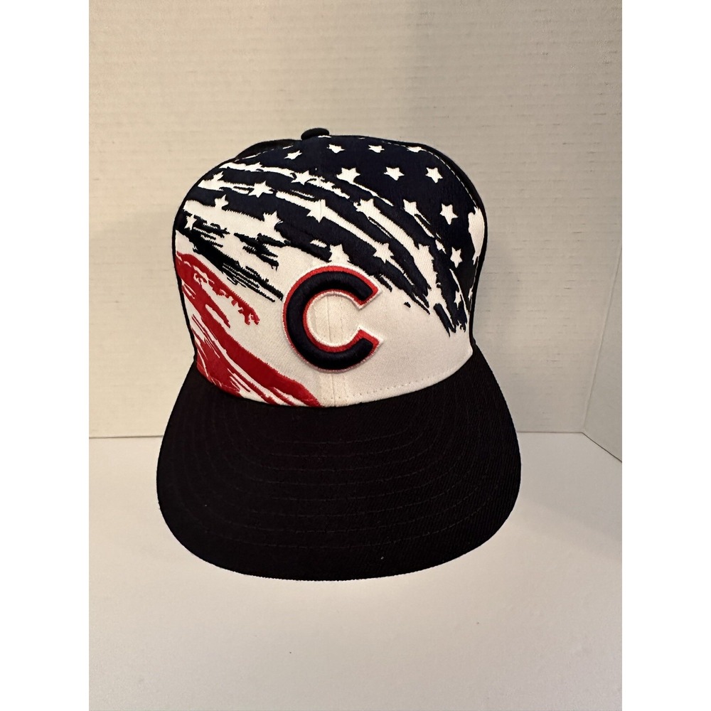 New Era 59FIFTY Chicago Cubs 2022 Stars & Stripes 4th of July Fitted Hat - 7